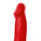 Насадка на пенис для двойного проникновения Black&Red by Toyfa, 19 см, силикон, красная - Фото 7