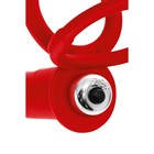 Насадка на пенис для двойного проникновения Black&Red by Toyfa, 19 см, силикон, красная - Фото 8