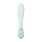 Нереалистичный вибратор Satisfyer Triple Oh, 24 см, силикон, цвет голубой - Фото 11