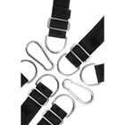 Секс-качели Anonymo, велюр, цвет чёрный - Фото 6