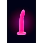 Фаллоимитатор, светящийся в темноте Beyond by Toyfa Bucky Glow, 14 см, силикон, цвет розовый - Фото 13