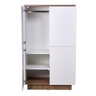 Шкаф четырёхдверный Polini Kids Ameli 4005, 2 секции, цвет белый-дуб крафт - Фото 4