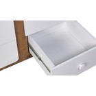 Шкаф двухсекционный Polini Kids Ameli 4010, с ящиками, цвет белый-дуб крафт - Фото 9