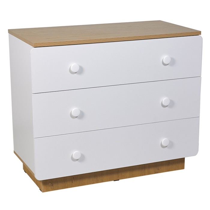 Комод Polini Kids Ameli 3000, цвет белый-натуральный - Фото 1