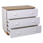 Комод Polini Kids Ameli 3000, цвет белый-натуральный - Фото 3