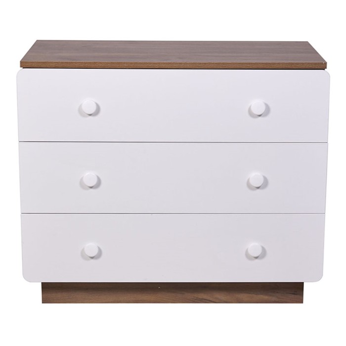 Комод Polini Kids Ameli 3000, цвет белый-дуб крафт