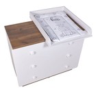 Комод Polini Kids Ameli 3000, цвет белый-дуб крафт - Фото 10