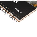 Скетчбук Calligrata «Геометрия» 30 листов, плотность 130 г/м², 25×35 см, жёсткая подложка, МИКС - фото 119333389