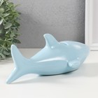 Копилка керамика "Голубая акула" 24,5х12,5х11 см - фото 9075344