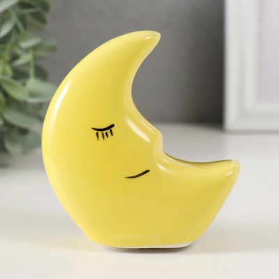 Копилка для денег «Спящий месяц», керамика, 9.5×4×10 см