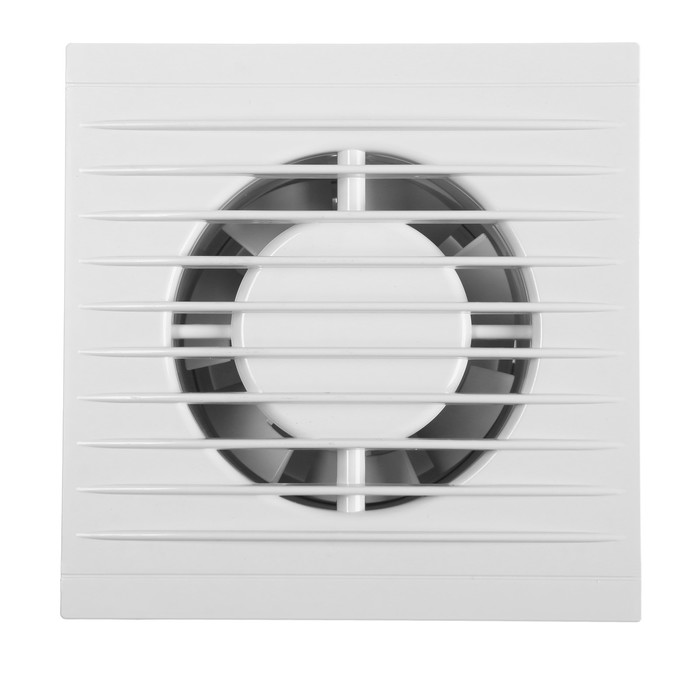 Вентилятор вытяжной ZEIN LOF-11, d=100 мм, 220 В, 14 Вт, провод с розеткой, белый