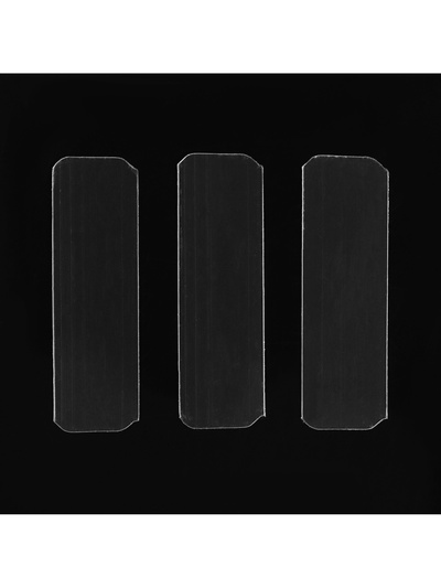 Многоразовая двусторонняя клейкая лента, прозрачная, 1.2×3.8 см, набор 60 шт.