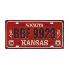 Декоративный номерной знак, "Канзас", 30×15 см - фото 20182391