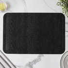 Салфетки сервировочные на стол Magistro, 2 шт., 30×45 см, чёрные - Фото 5