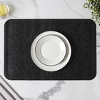 Салфетки сервировочные на стол Magistro, 2 шт., 30×45 см, чёрные - Фото 6