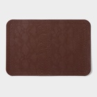 Салфетки сервировочные на стол Magistro, 2 шт., 30×45 см, коричневые - Фото 2