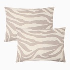 Комплект наволочек «Этель» Beige zebra, 50×70 см, 2 шт., бязь, хлопок 100% - Фото 5