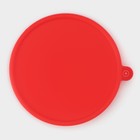 Стакан складной Доляна «Алан», силикон, 190 мл, 8,5×9 см, цвет красный - Фото 4