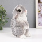 Фигурка  "Кролик №4 Серый" высота 17,5 см, ширина 11,5 см, длина 11,5 см. - Фото 2