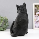 Копилка  "Кошка Черная окраска" высота 31,5 см, ширина 16 см, длина 24 см. - фото 9126187