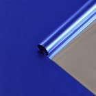 Плёнка упаковочная матовая, 70 х 100 см, синий - Фото 2