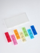 Таблетница - органайзер «Неделька», съёмные ячейки, утро/день/вечер, 19.2×8.5×2.1 см, 7 контейнеров по 3 секции, разноцветная - Фото 3