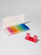 Таблетница - органайзер «Неделька», съёмные ячейки, утро/день/вечер, 19.2×8.5×2.1 см, 7 контейнеров по 3 секции, разноцветная - Фото 5