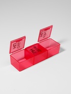 Таблетница - органайзер «Неделька», съёмные ячейки, утро/день/вечер, 19.2×8.5×2.1 см, 7 контейнеров по 3 секции, разноцветная - Фото 6