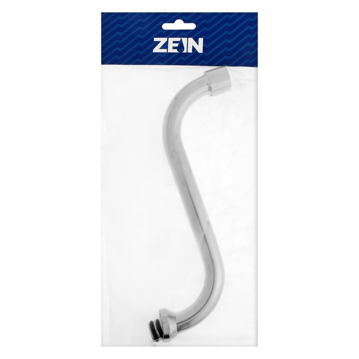 Излив для смесителя ZEIN, 3/4", S-образный, по оси 21 см, аэратор пластик