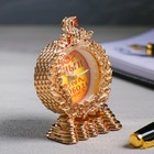 Часы настольные "Деньги - это свобода" - Фото 2