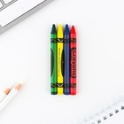 Набор: блокнот А6, карандаши (2 шт.) и восковые мелки (4 шт.) «Ярких эмоций» - Фото 4