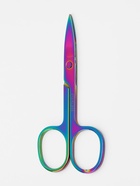 Ножницы маникюрные, прямые, широкие, 8.8 см, цвет хамелеон - Фото 3