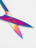 Ножницы маникюрные, прямые, широкие, 8.8 см, цвет хамелеон - Фото 4