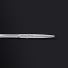 Ножницы маникюрные «Premium», прямые, узкие, 9,5 см, на блистере, цвет серебристый - Фото 9