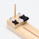 Набор для плетения из паракорда, 6 предметов, с деревянным станком, иглами, фастексами - Фото 4