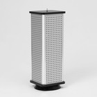 Стойка перфорированная, 4 стороны, ДСП, 22×22×60 см, серая - Фото 2