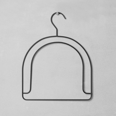 Вешалка для шапок, металл, 24×30 см, цвет чёрный