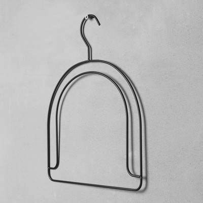 Вешалка для шапок, металл, 24×30 см, цвет чёрный