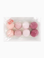 Спонжи для макияжа, набор - 8 шт., увеличиваются при намокании, розовые - Фото 6