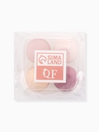 Спонжи для макияжа, набор - 4 шт., увеличиваются при намокании, розовые - Фото 5