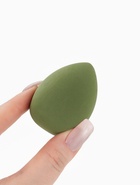 Спонжи для макияжа, набор - 4 шт., увеличиваются при намокании, цвет зелёный - Фото 5