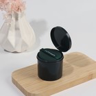 Спонжи для макияжа PINNEAPPLE, набор - 7 шт., d=5.5 см, с держателем, в футляре, цвет изумрудный - Фото 9