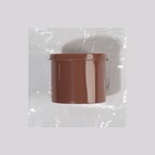 Спонжи для макияжа «MILK TEA», набор - 7 шт, d = 5,5 см, с держателем, в футляре, цвет коричневый - фото 9310370