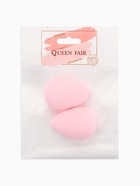 Спонжи для макияжа, набор - 2 шт., 6×4 см, увеличиваются при намокании, цвет розовый - Фото 3