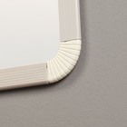 Зеркало интерьерное настенное, акрил, 35 х 95 см, белое 9951541