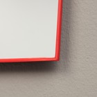 Зеркало интерьерное настенное, акрил, 18 х 24 см, красное 9951542