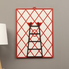 Зеркало интерьерное настенное TAKE IT EASY, акрил, 30×40 см, красное 9951543