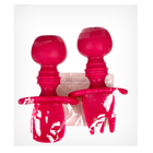 Набор детских столовых приборов, вилка, ложка, цвет розовый - фото 4419836