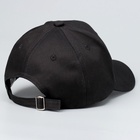 Кепка детская Create, чёрная, р-р 52-54, 5-7 лет 10122471 - фото 12081399