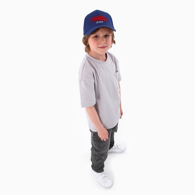 Кепка детская Future creator, синяя, р-р 52-54, 5-7 лет